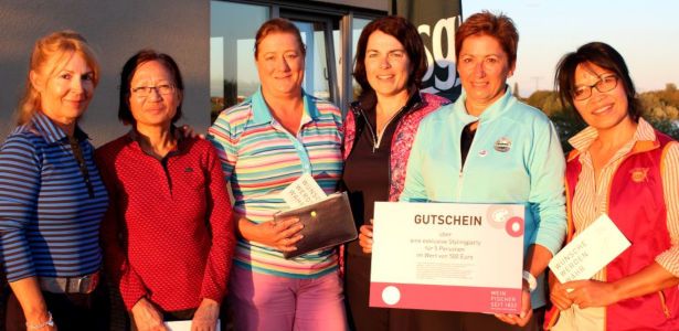 Gewinnerinnenfoto beim 1. Mitteldeutsche Ladies Cup 2020