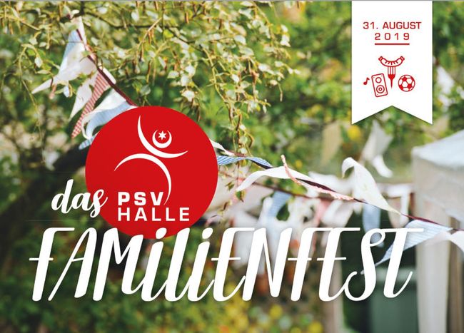  Einladung zum Familienfest des PSV Halle 2019