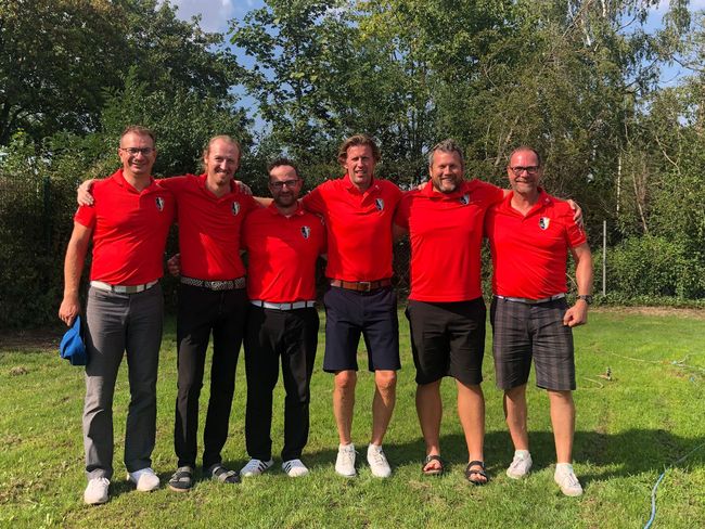 AK30 Herren des Golfclub Halle beim Regionalfinale 2022