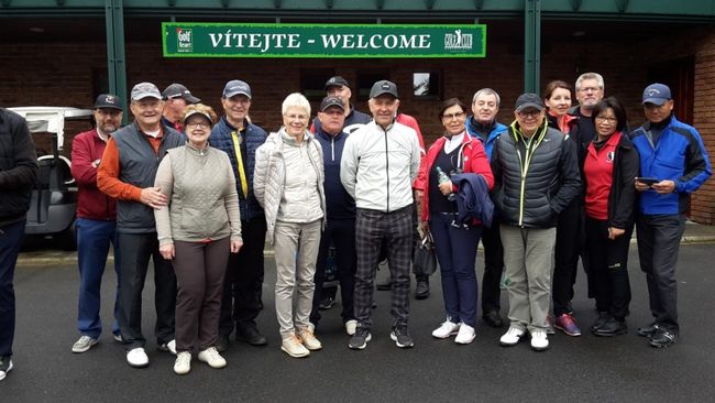 Gruppenfoto 2019 - Golfreise der Senioren nach Marienbad