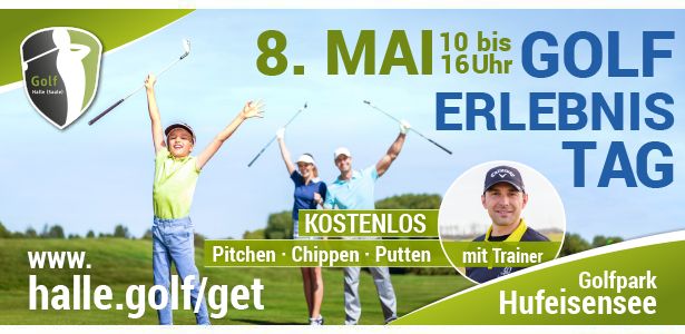 Ankündigung Golferlebnistag am Hufeisensee Ankündigung Golferlebnistag am Hufeisensee